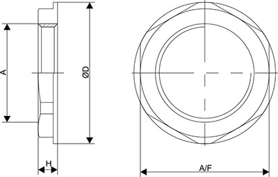 Lock Nut Collar Type Diagram