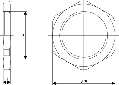 Lock Nut Diagram